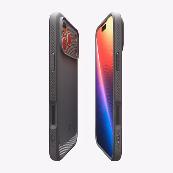 Spigen Rugged Armor Backcover MagSafe Apple iPhone 17 Pro - Grey