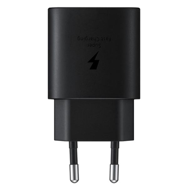 Samsung Originele Super Fast Charging Adapter USB-C oplader in Fabrieksverpakking - 45 watt - Zwart