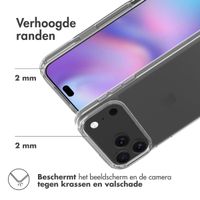 Accezz Xtreme Impact Backcover Apple iPhone 17 Pro Max - Transparant