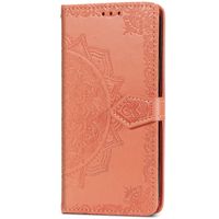 Mandala Bookcase iPhone 12 (Pro) - Rood