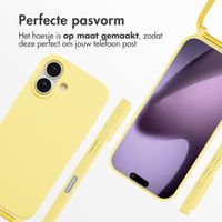 imoshion Siliconen hoesje met koord Apple iPhone 17 - Geel