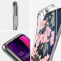 imoshion Design hoesje Samsung Galaxy A50 / A30s - Bloem - Roze / Groen