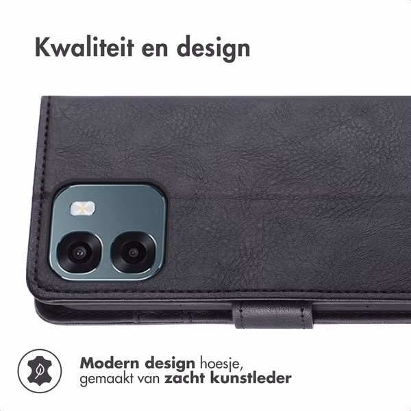 imoshion Luxe Bookcase Oppo A6 (5G) - Zwart