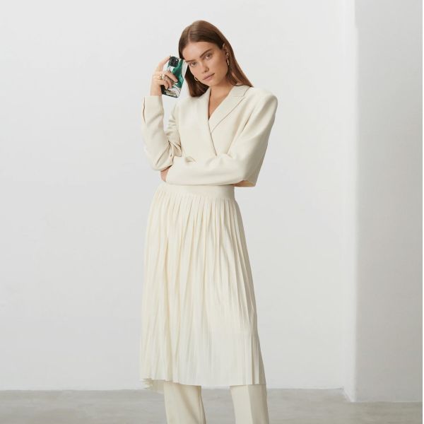 iDeal of Sweden Fashion Backcover Apple iPhone 14 Plus - Golden Jade Marble