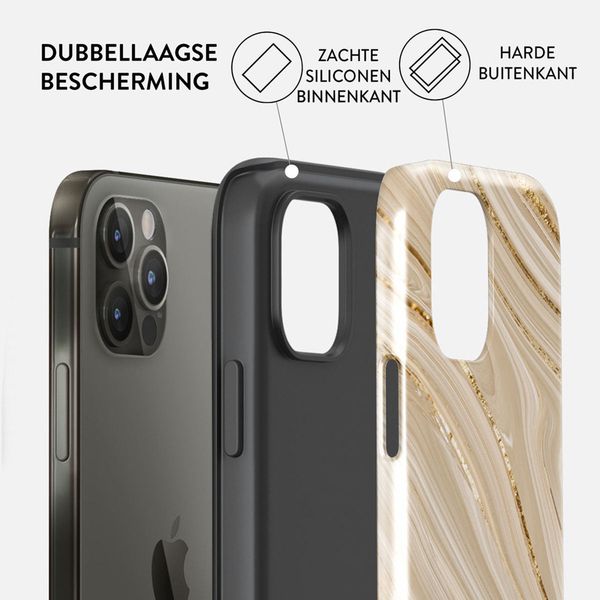 Burga Tough Backcover Apple iPhone 12 (Pro) - Full Glam