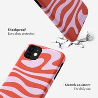 Selencia Vivid Back Cover Apple iPhone 11 - Dream Swirl Pink