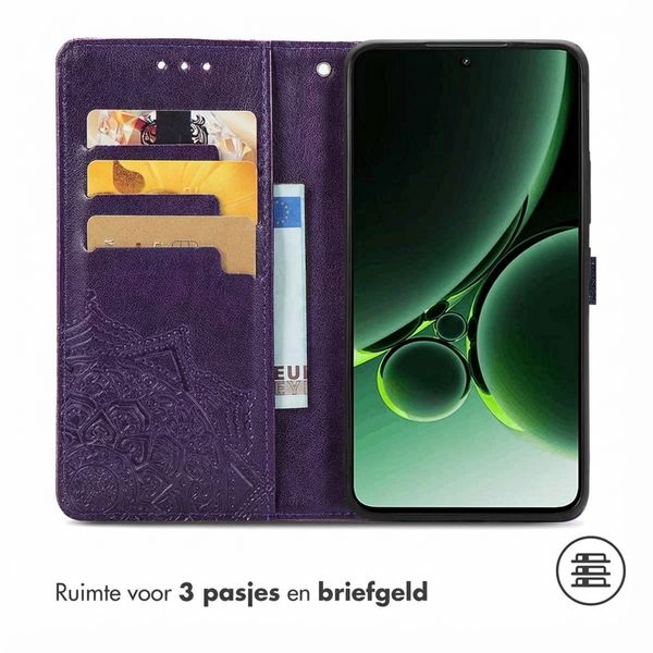 imoshion Mandala Bookcase OnePlus Nord 3 - Paars