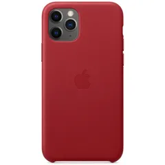 Apple Leather Backcover Apple iPhone 11 Pro - Red