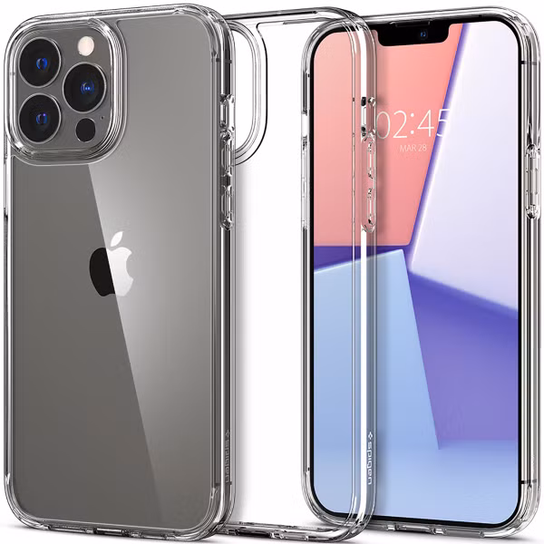 Spigen Ultra Hybrid Backcover Apple iPhone 13 Pro - Transparant