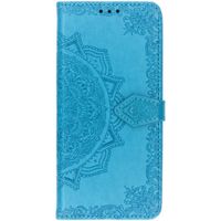 Mandala Bookcase Samsung Galaxy S10 Plus - Turquoise