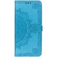 Mandala Bookcase Samsung Galaxy S10 Plus - Turquoise