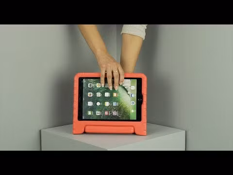 Kidsproof Backcover met handvat Samsung Galaxy Tab E 9.6 - Zwart