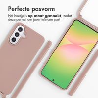 imoshion Siliconen hoesje met koord Samsung Galaxy A57 (5G) - Sand Pink