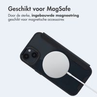 imoshion Transparante Bookcase met MagSafe Apple iPhone 15 - Zwart