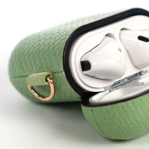 Selencia Yara Slang Hoesje AirPods 1 / 2 - Groen