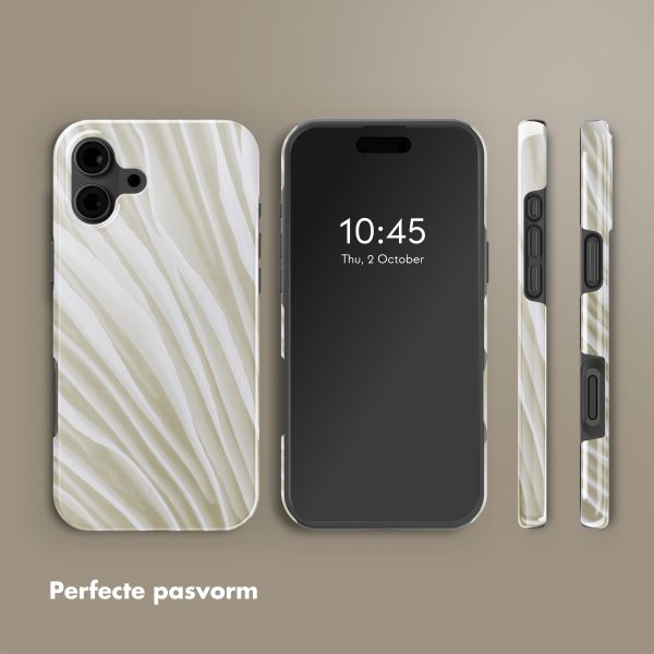 Selencia Vivid Backcover met MagSafe Apple iPhone 16 - Nature Light Brown