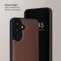 Selencia Nova Phone Case with Cord and Card Holder Samsung Galaxy A37 (5G) - Mocha Brown