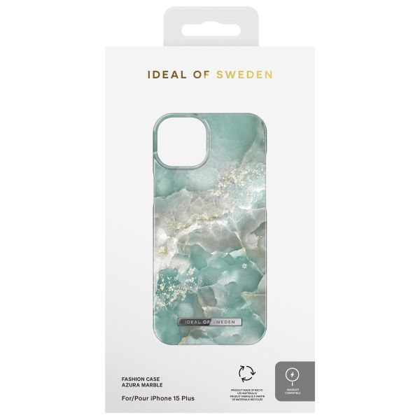 iDeal of Sweden Fashion Backcover MagSafe iPhone 15 Plus - Azura Marble