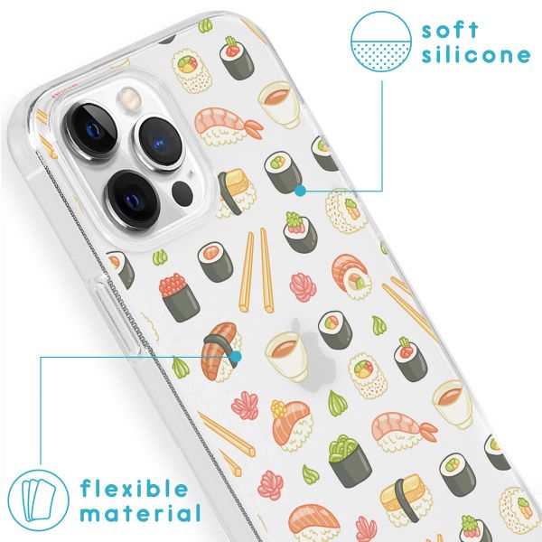 imoshion Design hoesje iPhone 13 Pro - Sushi - Multicolor