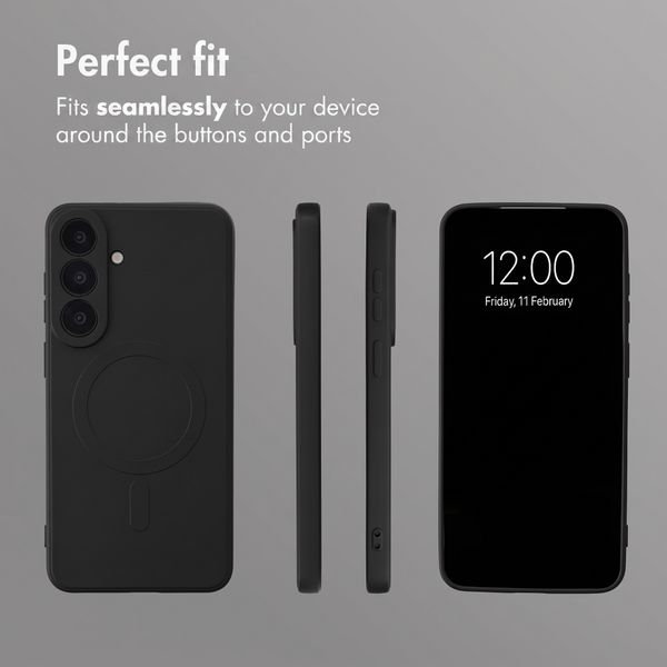 imoshion Colour Back Cover with MagSafe Samsung Galaxy S26 FE - Black
