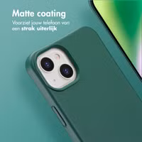 imoshion Color Backcover met afneembaar koord MagSafe Apple iPhone 14 - Donkergroen
