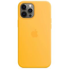 Apple Silicone Backcover MagSafe Apple iPhone 12 Pro Max - Sunflower