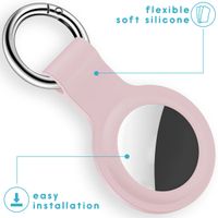 imoshion Liquid Silicone Keychain Case Apple AirTag - Roze