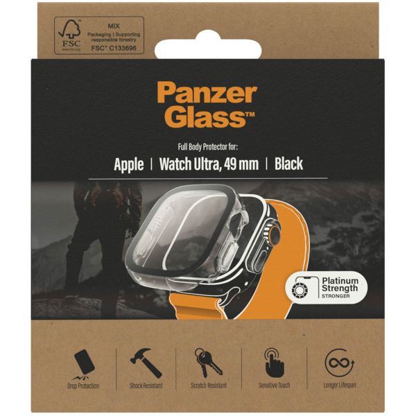 PanzerGlass Full Body Case Apple Watch Ultra / Ultra 2 / Ultra 3 - 49 mm - Black