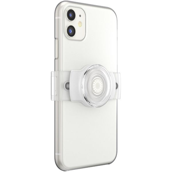 PopSockets PopGrip - Afneembaar - Slide Stretch Clear On White