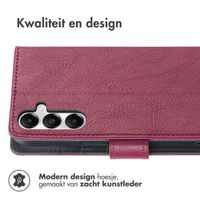 imoshion Luxe Bookcase Samsung Galaxy S24 / S25 - Bordeaux