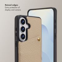 Selencia Nova Phone Case with Cord and Card Holder Samsung Galaxy S26 - Beige