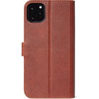 Decoded 2 in 1 Leather Bookcase iPhone 11 Pro Max - Bruin