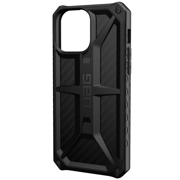 UAG Monarch Backcover iPhone 13 Pro Max - Carbon Fiber