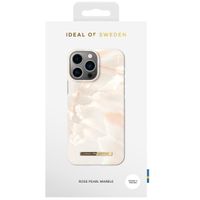 iDeal of Sweden Fashion Backcover iPhone 13 Pro Max - Rose Pearl Marble