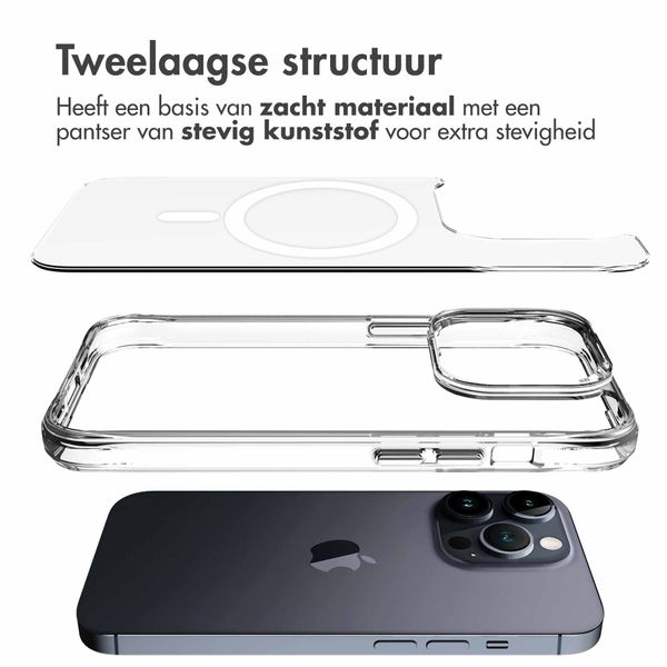 imoshion Rugged Air MagSafe Case Apple iPhone 14 Pro Max - Transparant