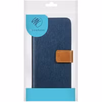 imoshion Luxe Canvas Bookcase Samsung Galaxy A52(s) (5G/4G) -Donkerblauw
