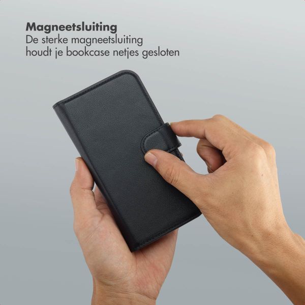 Selencia Olyn Uitneembare Bookcase met MagSafe Apple iPhone 14 / 13 - Zwart