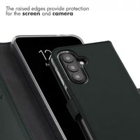 Selencia Genuine Leather Book Case Samsung Galaxy A27 (5G) - Green