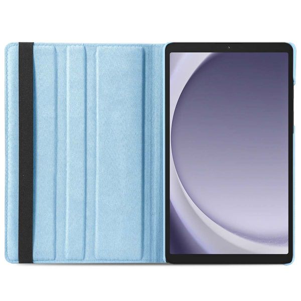 imoshion 360° draaibare Bookcase Samsung Galaxy Tab A9 8.7 inch - Turquoise