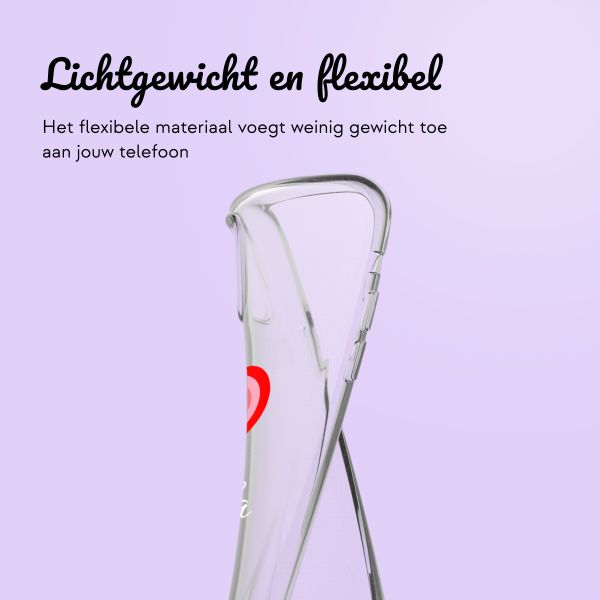 Hoesje met eigen foto en/of tekst Apple iPhone 11 - Hartje