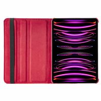 imoshion 360° draaibare Bookcase iPad Pro 12.9 (2022) / Pro 12.9 (2021) - Rood