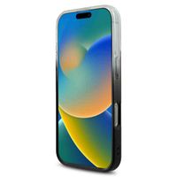 Guess MagSafe IML Glitter Gradient Case Apple iPhone 16 Pro Max - Zwart