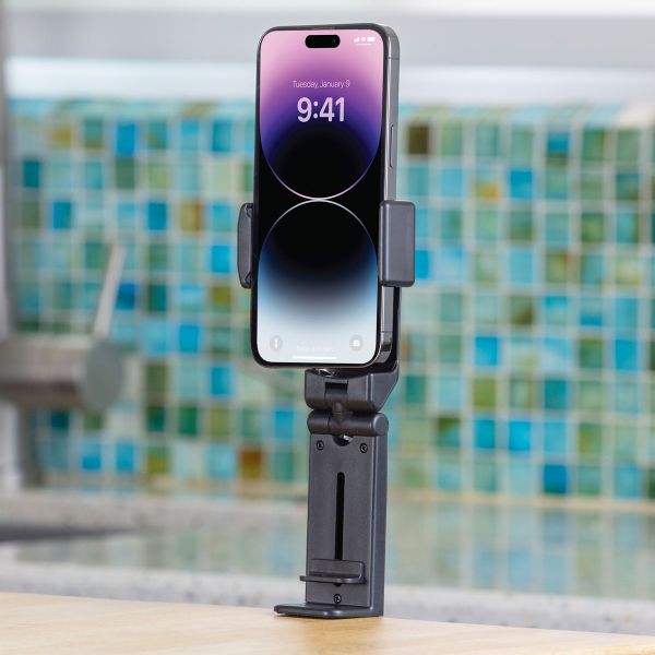 Scosche Travel Mount - Telefoonhouder - Verstelbaar - Klem - Zwart