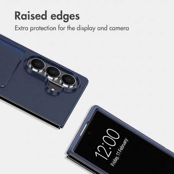 imoshion Back Cover with Card Holder Samsung Galaxy Z Fold 8 Ultra - Dark Blue