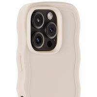 Holdit Wavy Case iPhone 16 Pro Max - Light Beige