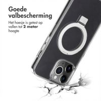 Accezz Ring Stand Backcover met MagSafe Apple iPhone 13 Pro Max - Transparant