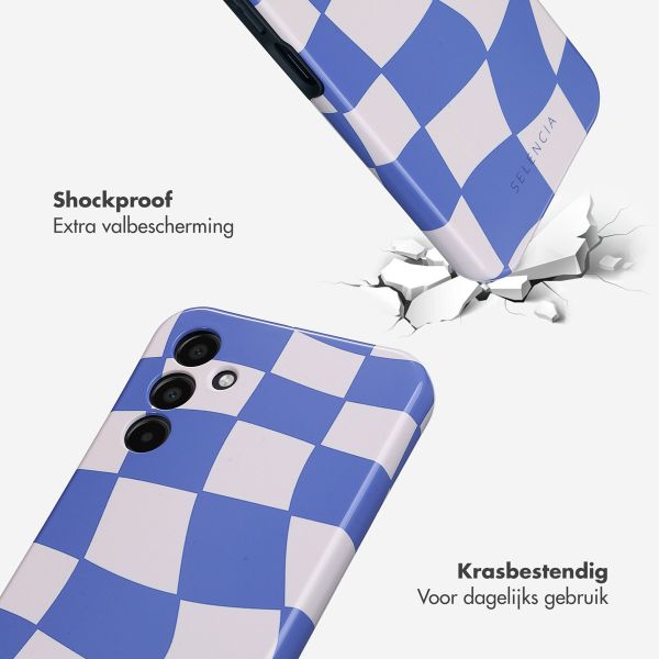 Selencia Vivid Tough Backcover Samsung Galaxy A15 (5G/4G) - Groovy Sapphire Blue