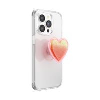 PopSockets PopTop - Squishy Tidepool Heart Pink