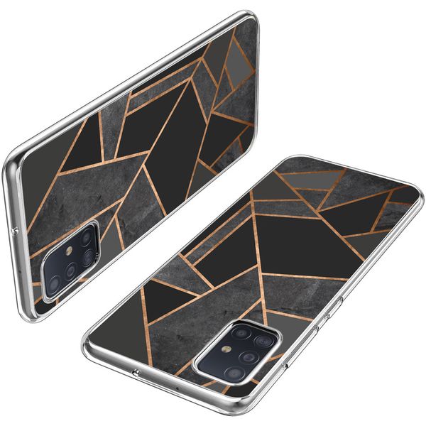 imoshion Design hoesje Samsung Galaxy A51 - Black Graphic