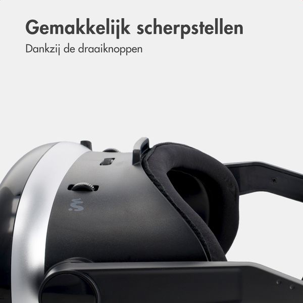 imoshion Virtual Reality Bril met Bluetooth Koptelefoon - Zwart
